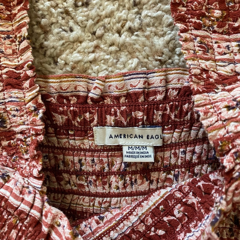 American Eagle floral smocked romper - Picture 4 of 4